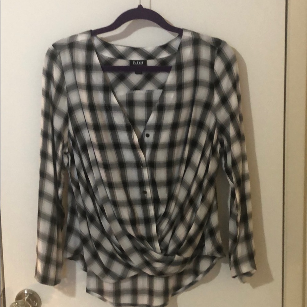 Cross cross blouse